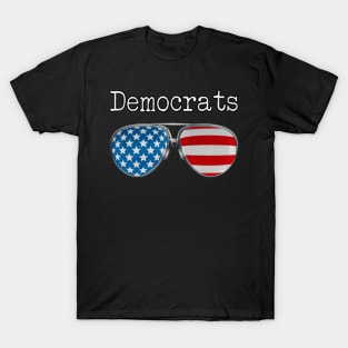 AMERICA PILOT GLASSES DEMOCRATS T-Shirt